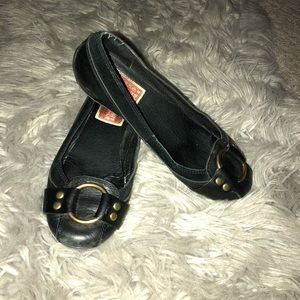 Lucky Brand Black Flats